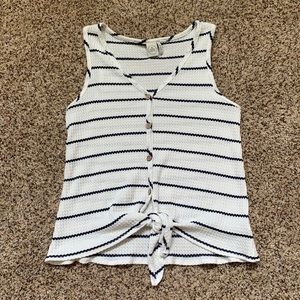 Paper Crane size Small knit tank top